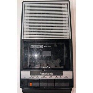 Panasonic RQ-2103 Slim Line Cassette Recorder Auto Stop – Vintage Player – Works